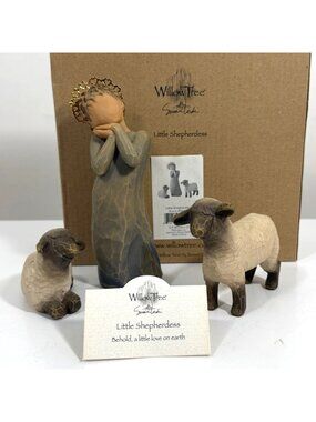 Demdaco Willow Tree Nativity Little Shepherdess - Boxed 10281677